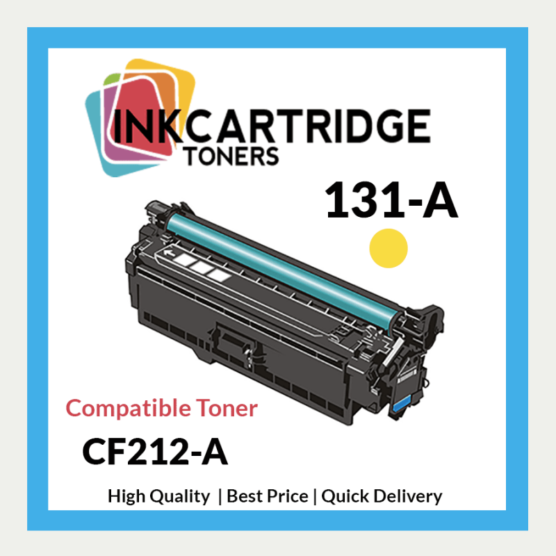 Replacement Compatible Yellow Toner for HP 131A CF212A