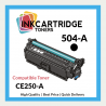 Replacement Compatible Black Toner for HP 504A CE250A