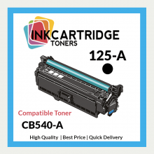 Replacement Compatible Black Toner for HP 125A CB540A